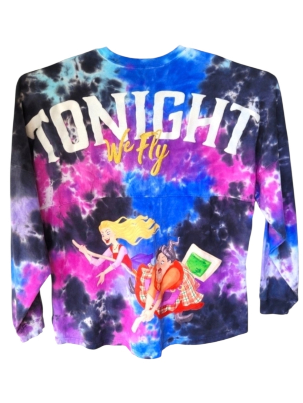 Disney Parks Hocus Pocus Spirit Jersey Tonight We Fly Sanderson Sisters Size XL
